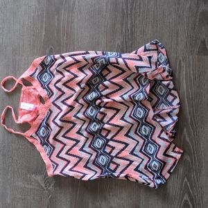 Printed Tank Top Size Large